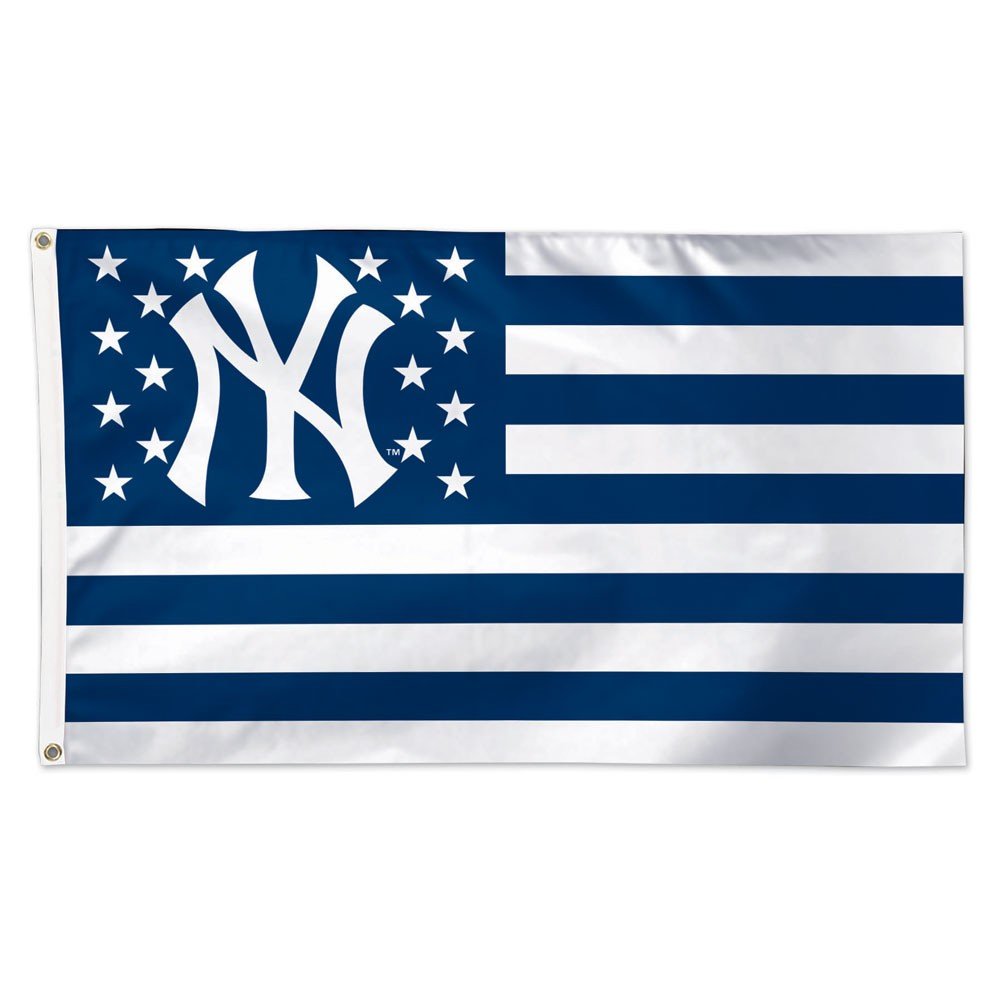 Amazon.com : MLB New York Yankees 02749115 Deluxe Flag, 3' x 5